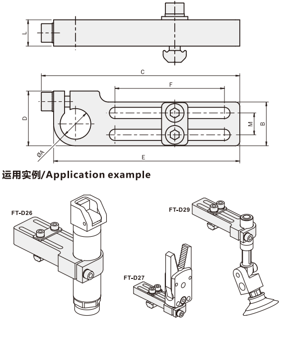 FT-D重型固定支架(含螺钉套件)